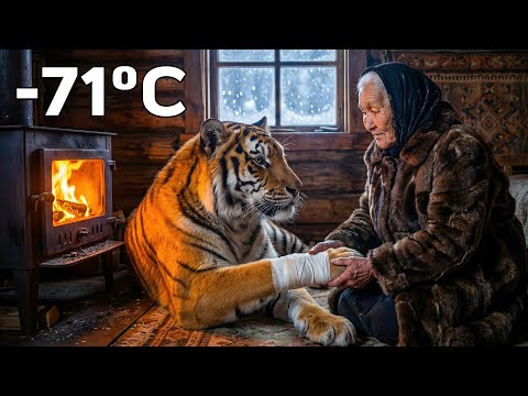 Two Years Ago She Saved a Tiger Cub. This Winter, That Tiger Returned Injured ❄️🐅