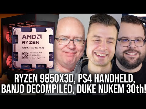 DF Direct Weekly #249: Ryzen 9850X3D Review, Handheld PS4, Kingdom Come Deliverance Console Upgrade!