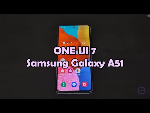 ONE UI 7 Samsung Galaxy A51 (FULL cara install)
