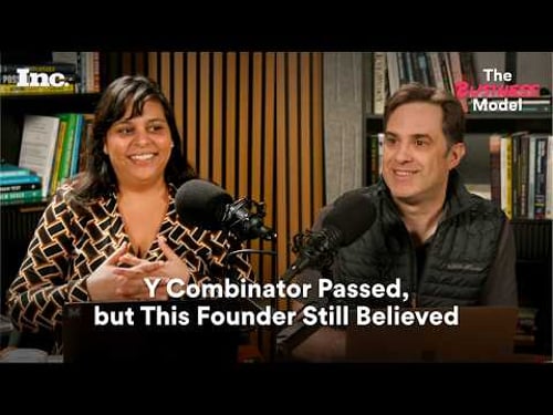 1 Smart Business Story: Y Combinator passed, but this founder still believed | Inc.