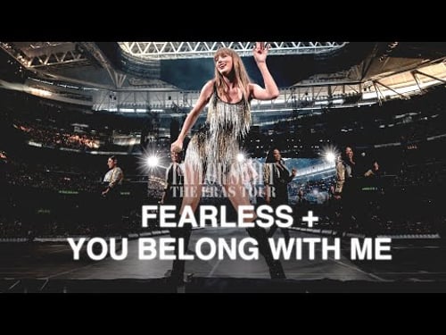 Taylor Swift - Fearless + You Belong With Me (The Eras Tour Live) (REMASTERED)