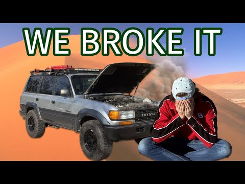 We BROKE Our Land Cruiser Trying To Do Basic Maintenance | FJ80 Build E2
