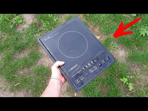 incredible invention from an old induction cooktop!