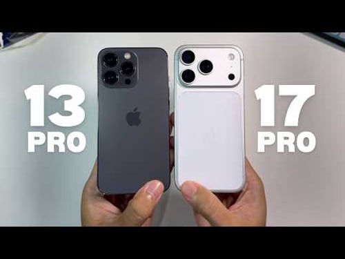 iPhone 13 Pro vs iPhone 17 Pro: Is the Upgrade Worth It?
