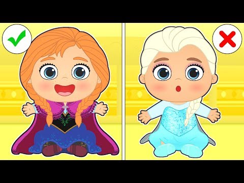 BABY ALEX AND LILY ๐ฆโ Dress up like the Ice Princess and his Boyfriend | Cartoons for Children