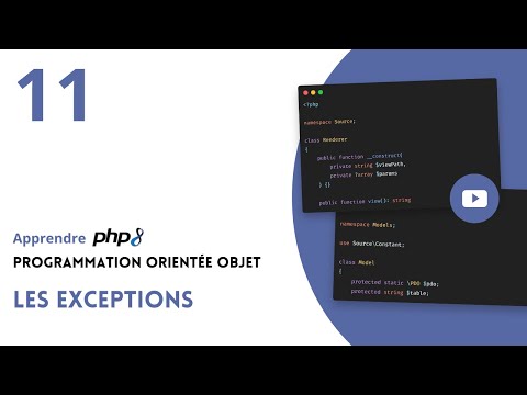 PHP 8 - Programmation Orientée Objet - #11 Les exceptions