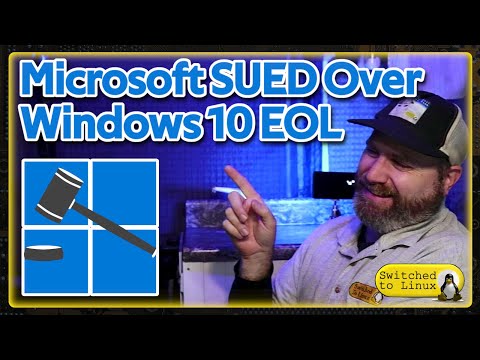 Microsoft Sued over Windows 10 End of Life