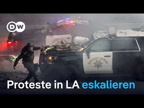Trump nutzt Proteste für eine Machtdemonstration | DW Nachrichten