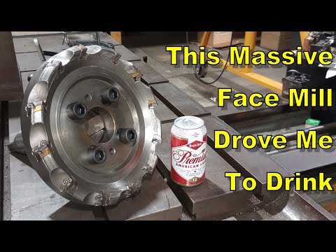 Setting Up A Massive Face Mill For The Horizontal Boring Mill - Manual Machine Shop
