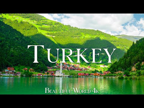 Turkey 4K – Black Sea Woodlands and Waterfalls Flowing Through Quiet Valleys – Stress Relief Music