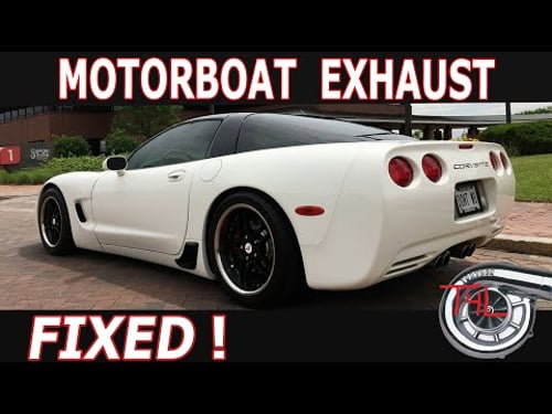C5 Corvette Exhaust H-Pipe Mod (Get Rid of that Motorboat Sound!)