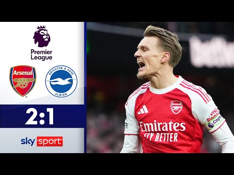 Γdegaard fΓΌhrt, Gunners halten Druck stand! | FC Arsenal - Brighton & Hove Albion | Premier League