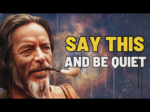 Alan Watts – Say These 2 Words, But Don't Tell Anyone (Manifest Anything You Want)