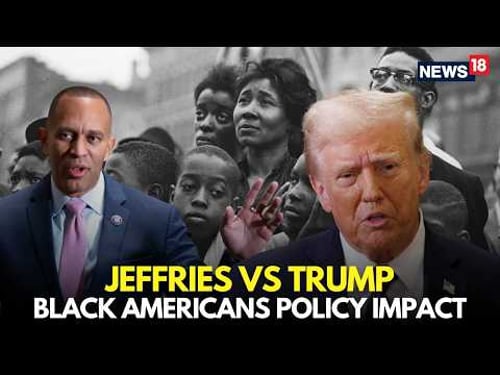 LIVE | Hakeem Jefferies Attack Trump Over Black Americans Policies | Trump Latest News | N18G