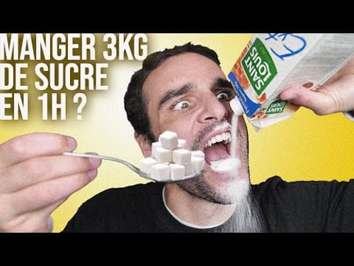 Les pires trucs à s'infliger (genre manger 3kg de sucre en 1h)