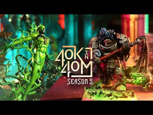 Necrons vs Death Guard. Fan Favourite Generals Do Battle! Warhammer 40k in 40m