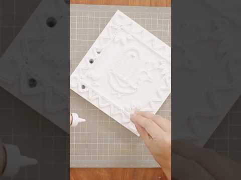 How To Create Lippan Kaam Art #clayart #mirrorwork