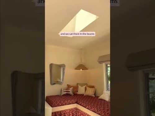 A moment for the skylight! ✨ The natural light has completely transformed this space and yep… we’re