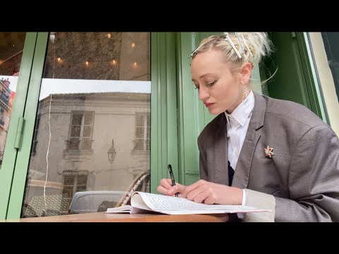 Life as an Artist in Paris VLOG 03 - a slow creative day