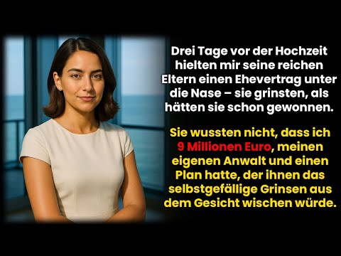 „Unterschreib oder die Hochzeit platzt“, drohte seine Familie – doch meine 9 Mio. € überraschten
