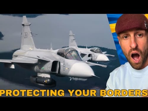 British Army Veteran Reacts Swedens Elite Fighter Pilots