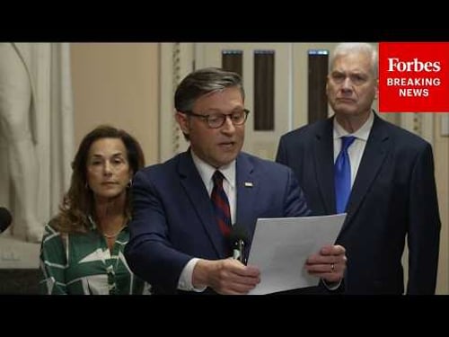 Johnson Reads From Bill To Explain Why House GOP Are Rejecting Senate-Passed Plan To Fund DHS