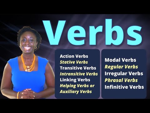 Verbs | The 11 Types of Verbs