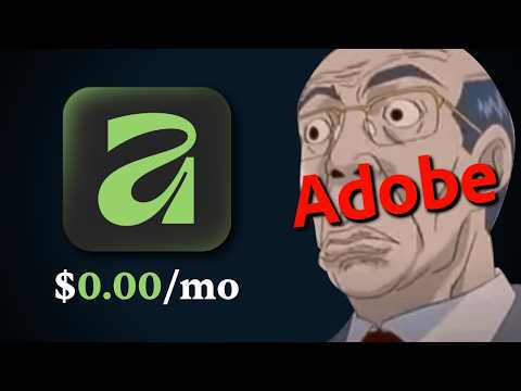 Adobe's biggest competitor just became free