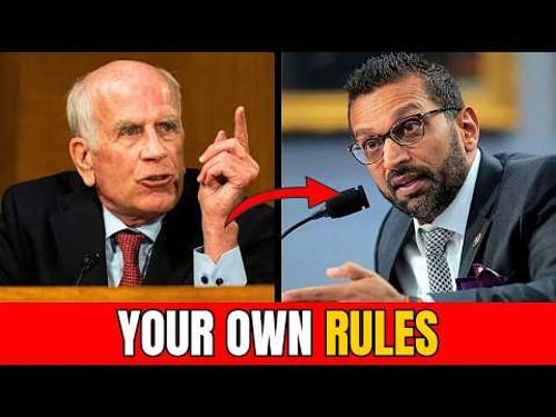 Welch Asked Patel About The FBI Jet. Patel Had Criticized The Last Director For Using It.