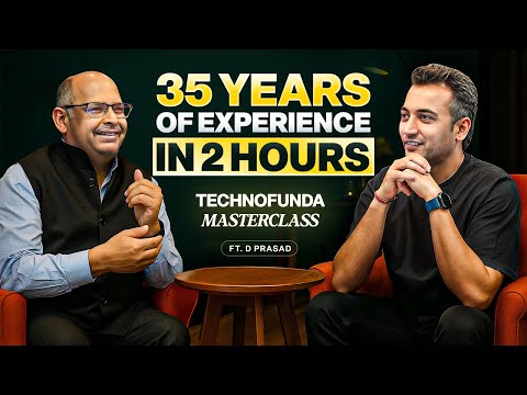 TechnoFunda Masterclass | Multibagger Stocks Frameworks | Ft D Prasad ji | MastersInOne - EP 57