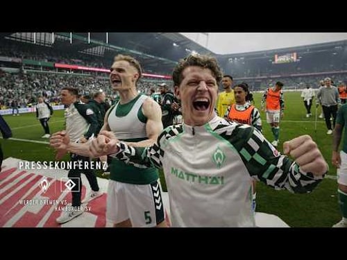 SV Werder Bremen 3:1 Hamburger SV | Press Conference | SV Werder Bremen