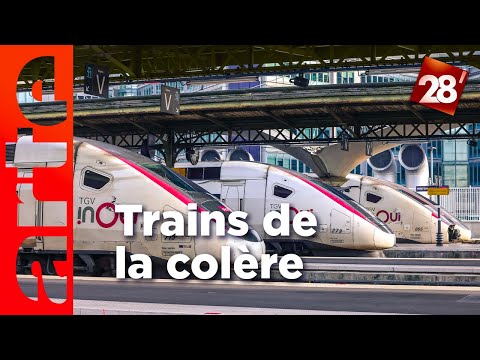 "Les trains de la colère" : le tout TGV, responsable d’un réseau à 2 vitesses ? | 28 minutes | ARTE