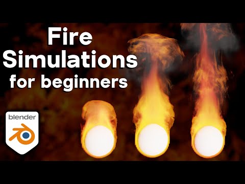 Fire Simulations for Beginners 🔥 (Blender Tutorial)