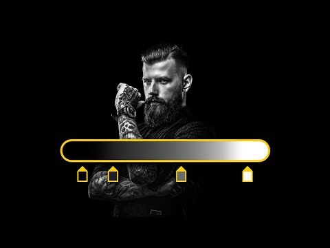The "Gradient Formula" for Dramatic Black & Whites! - Photoshop Tutorial