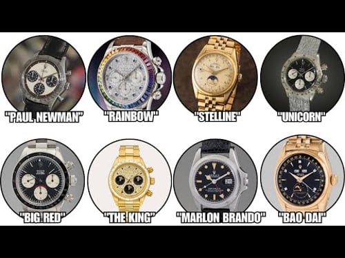 Every MOST Expensive Rolex Watches Ever Sold Explained in 11 Minutes