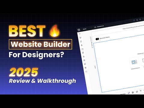 Best Website Builder for Designers? 2025 Tutorial & Review