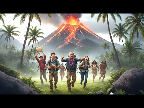 СТУДЕНТЫ ПОПАЛИ ПОД ИЗВЕРЖЕНИЕ ВУЛКАНА! Приключения. У ее ног