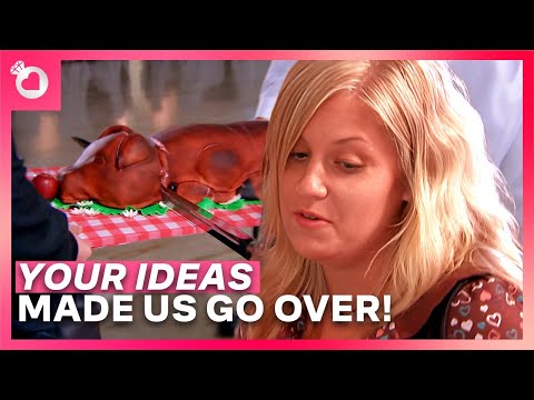 How $700 Of Tacky PIG CAKE Blew Our Careful $10,000 Budget! | Rich Bride, Poor Bride | S3 E11