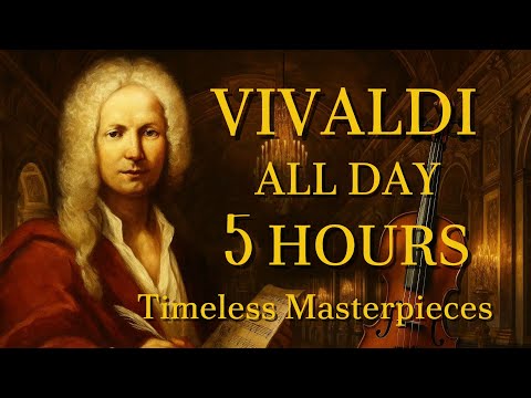 ⭐ Vivaldi All Day (5 Hours) — Baroque Masterpieces for Study, Work & Deep Focus