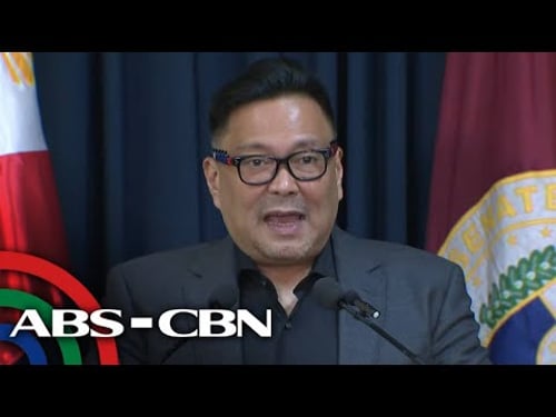 LIVE: Sen. JV Ejercito holds press briefing