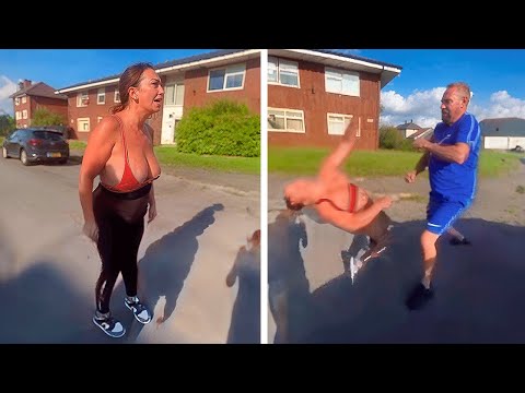 Karen Gets KNOCKED OUT After Messing with the Wrong Man..