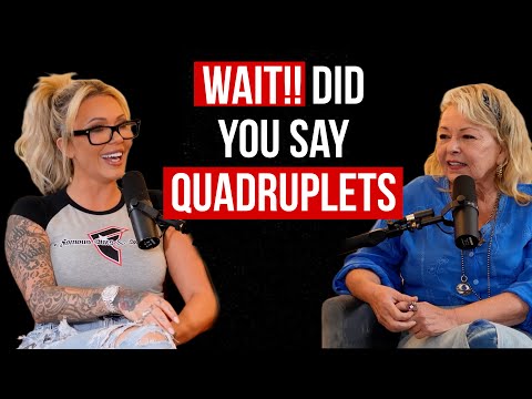 Roseanne Barr Was Pregnant With Quadruplets?! Her Heartbreaking IVF Story | Dumb Blonde Podcast