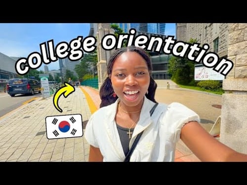 KOREAN COLLEGE ORIENTATION WEEK 🇰🇷 |after parties, cheering, back2school shopping