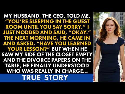 “My Billionaire Husband Said Sleep in the Guest Room—So I Gave Him Divorce Papers Instead”