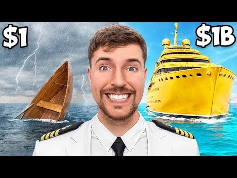 $1 vs $1,000,000,000 Yacht
