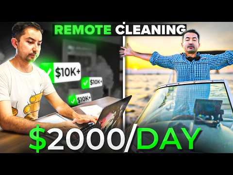 How To Start A Remote Cleaning Business for BEGINNERS in 2025