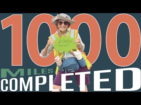 Judy Hits 1,000 Miles!