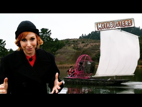 Can A Sailboat Really Push Itself Forward With Its Own Fan? | MythBusters