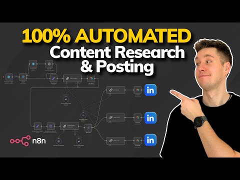 The ULTIMATE LinkedIn Content Automation Tutorial! (Claude & n8n step-by-step)