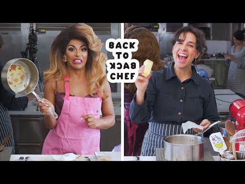 Shangela Tries to Keep Up with a Professional Chef | Back-to-Back Chef | Bon Appétit
